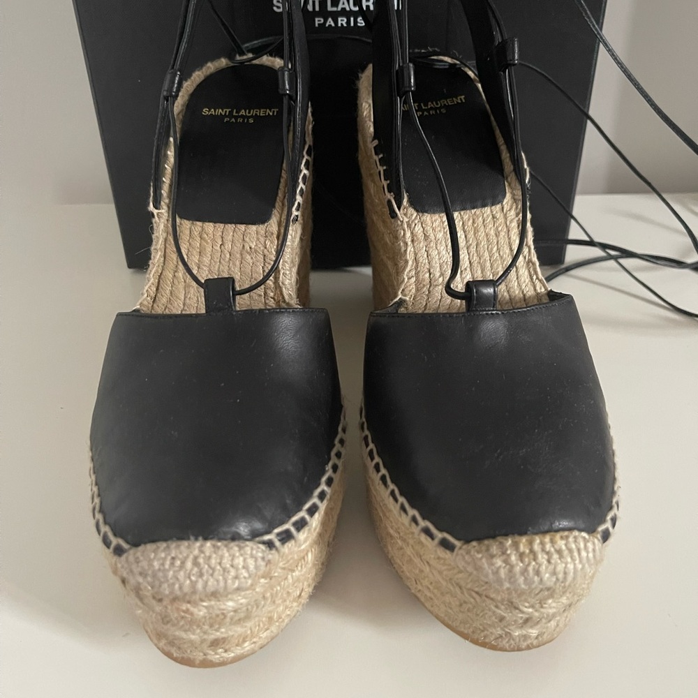 Authentic Saint Laurent Espadrilles - image 6